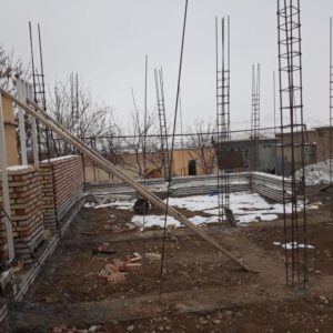 مراحل ساخت مدرسه آذربایجان شرقی